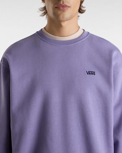 Vans Purple Left Chest Ii Logo Sweatshirt