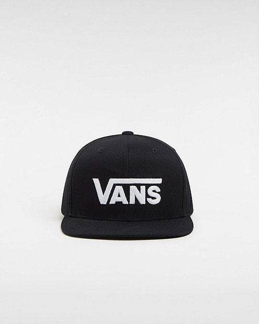 Vans White Kids Drop V Snapback Hat