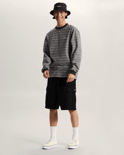Vans Black Range Cargo Shorts for men