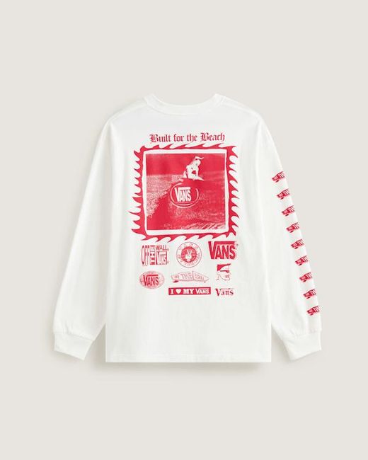 Vans White I Need My Long Sleeve T-Shirt for men