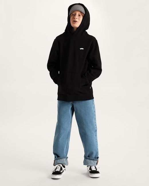 Vans Black Kids Salton Loose Pullover Hoodie (8-14 Years)
