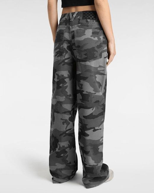 Vans Black Sirelle Puddle-Hose Mit 5 Taschen, Damen, Größe