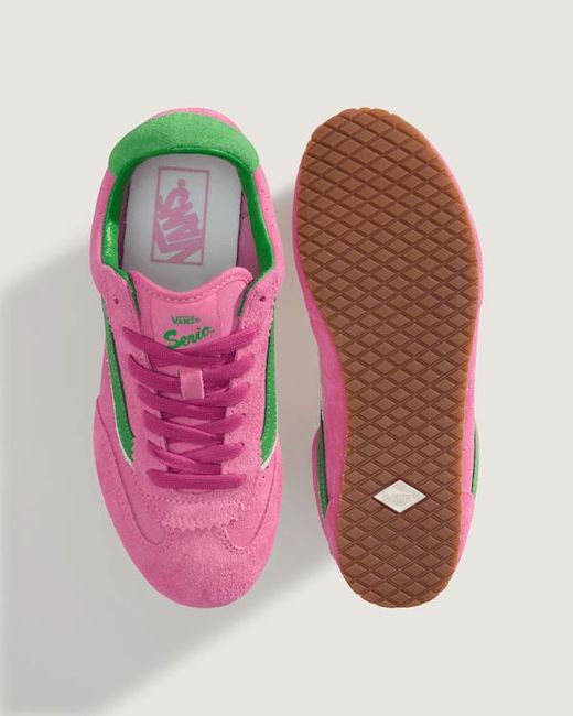 Vans Pink Super Lowpro Shoes for men