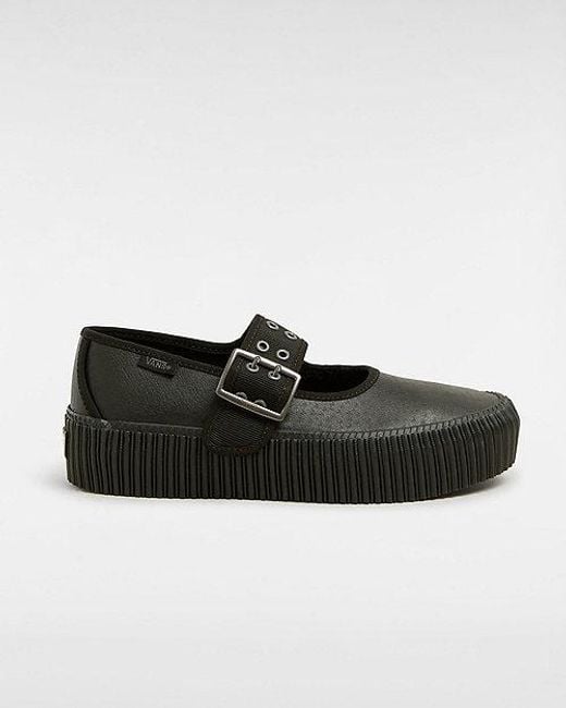 Scarpe Mary Jane Creeper ( Leather) , Taglia di Vans in Black