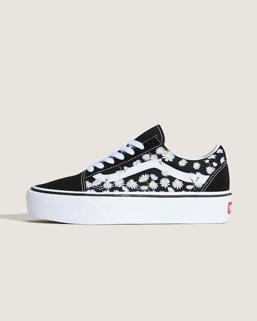 Vans Metallic Old Skool Platform Shoes for men