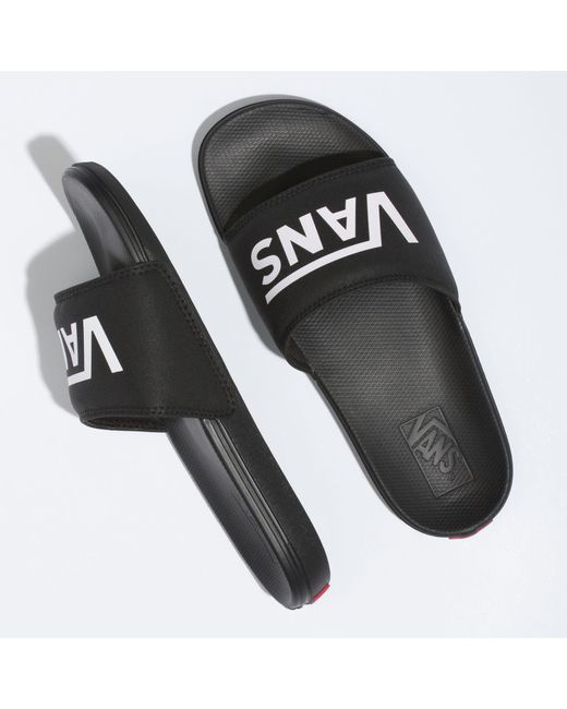 Chaussures La Costa Slide-on Homme Synthétique Vans pour homme en coloris  Noir - Lyst