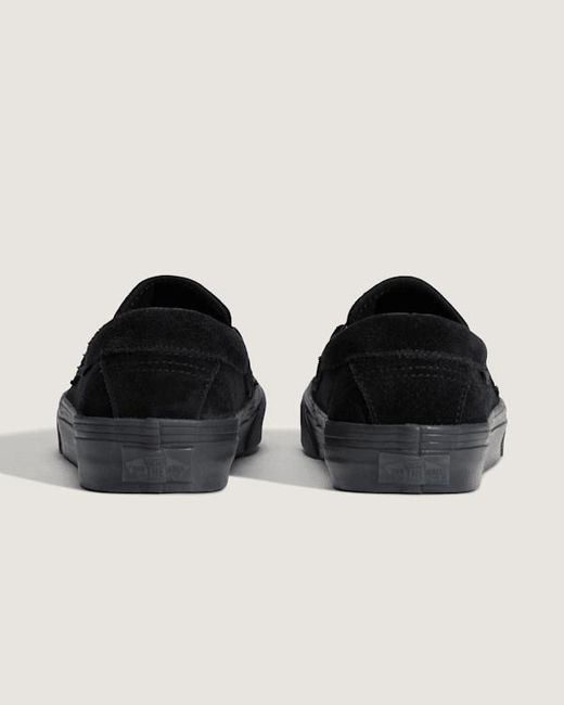 Vans Black Skate Loafer Shoes for men