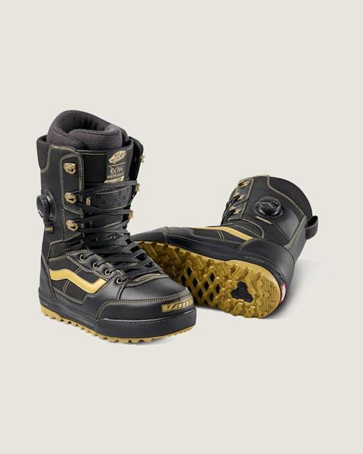 Vans Black Invado Pro Snowboard Boot for men
