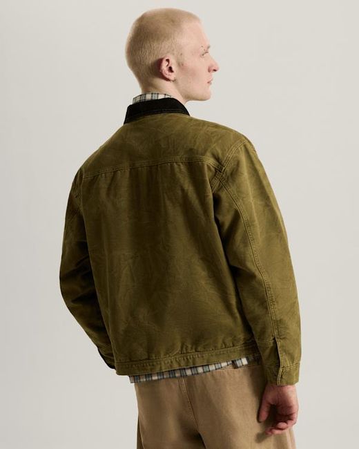 Vans Green Nico Chore Canvas Jacket for men