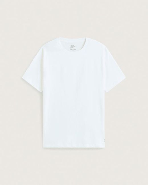 Vans Basic T-Shirt (2Er-Pack) Herren, Größe in White für Herren