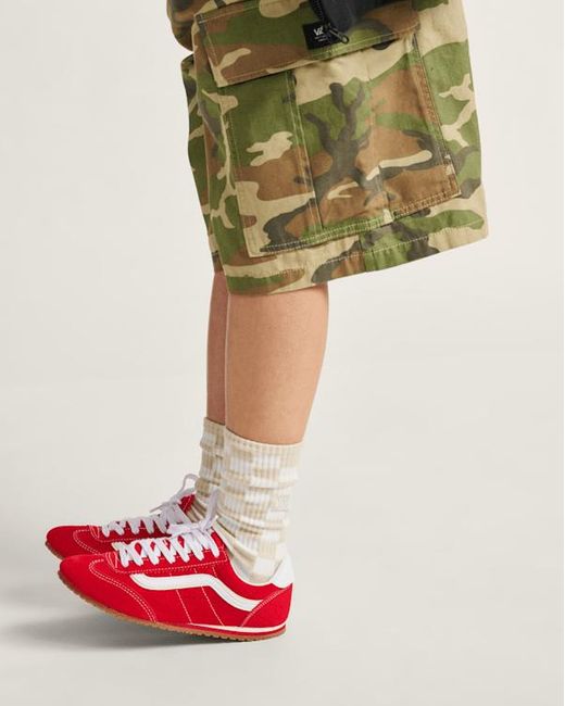 Vans Red Super Lowpro Shoes for men