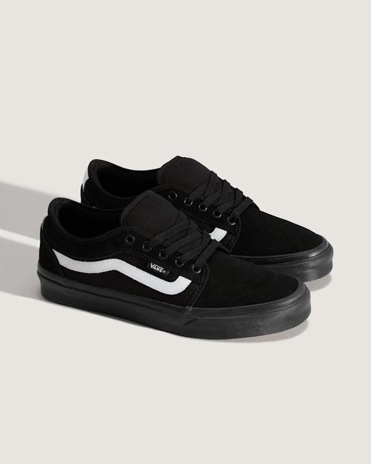 Vans Black Chukka Low Sidestripe Shoes for men