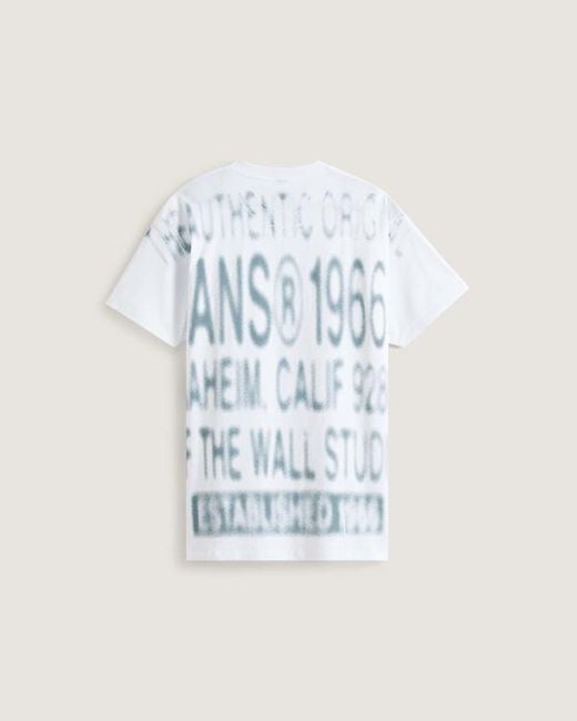 Vans Oversized 1966 T-Shirt, Herren, Größe in White für Herren