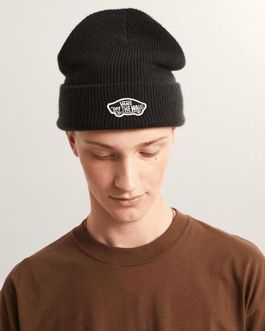 Vans Black Classic Cuff Beanie for men