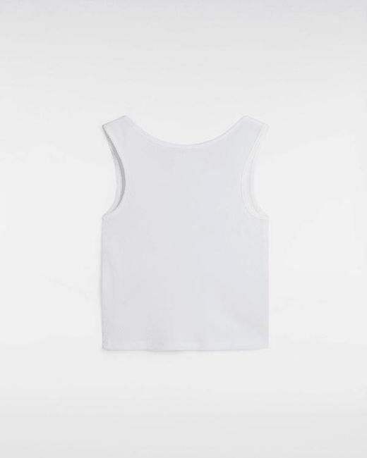 Vans White Otw Homme Girls Tank Top