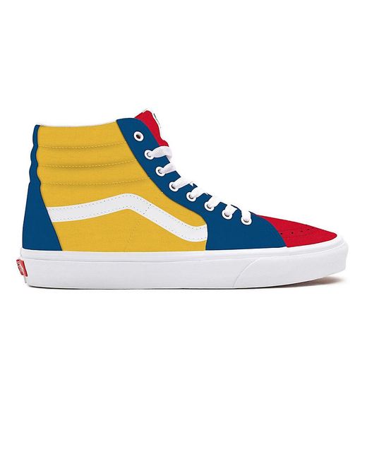 Vans sk8 hi color block sale