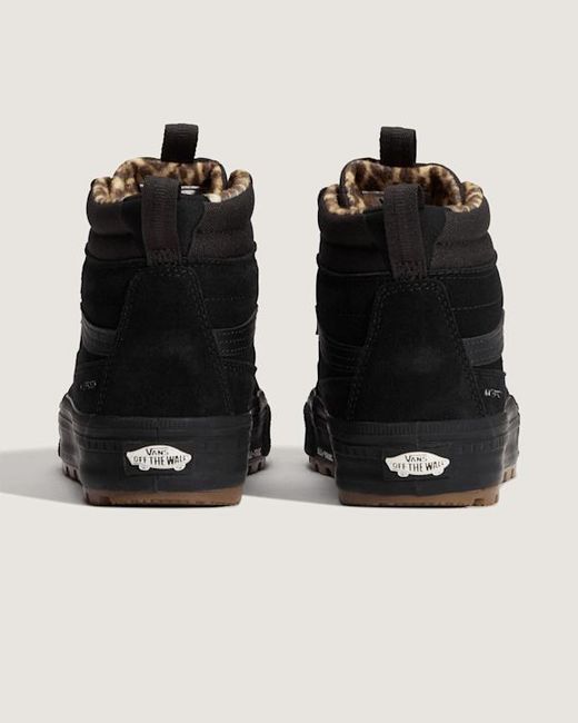 Vans Black Sk8-Hi Waterproof Insulated Shoes for men