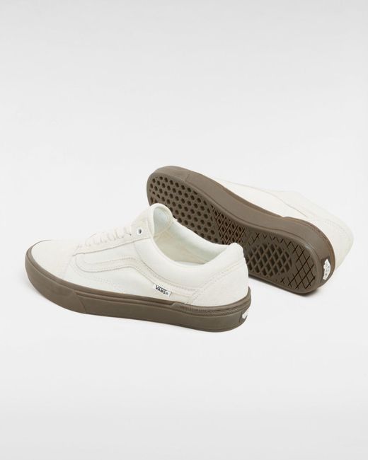 Vans White Bmx Old Skool Schuhe