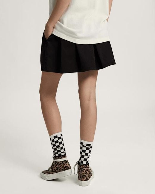 Vans Black Authentic Chino Mini Skirt