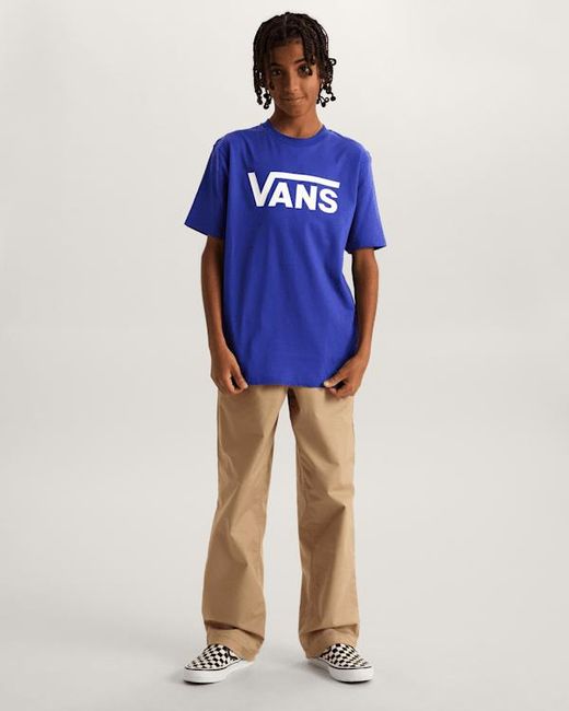 Vans Blue Kids Classic T-Shirt (8-14 Years)