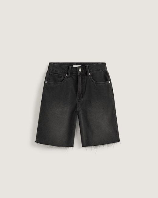 Vans Black Sirelle Cut-Off Shorts