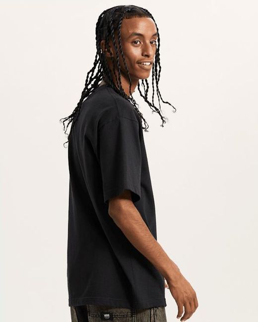 Maglietta Star Checker, Uomo, Taglia di Vans in Black da Uomo