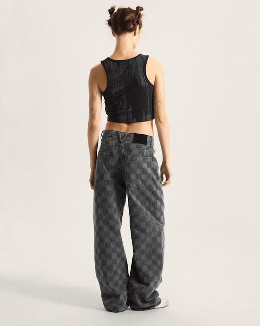 Vans Gray Sirelle Puddle Trousers