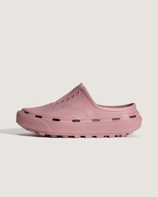 Vans Pink Authentic Foam Mule Shoes for men