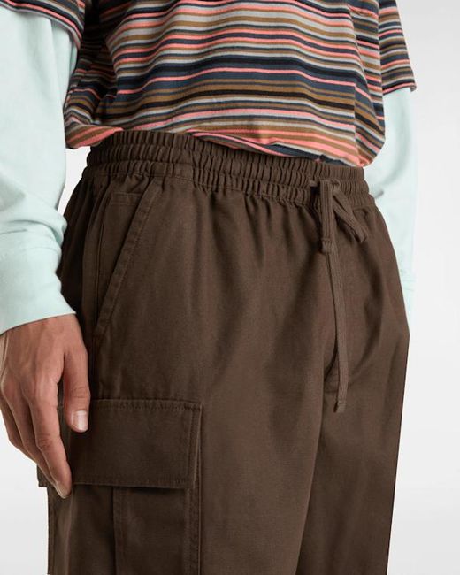 Vans Brown Range Cargo Shorts for men