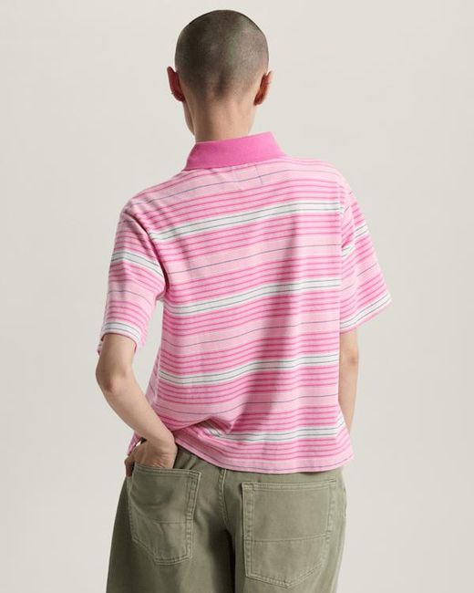 Vans Pink Swing Knit Polo Shirt