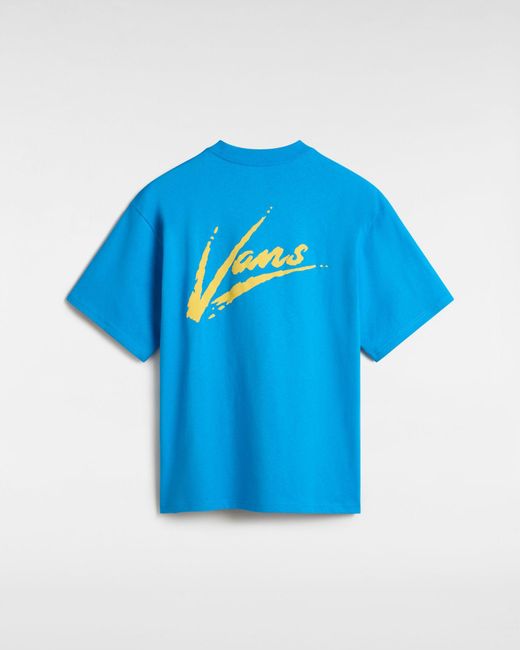 Vans Dettori Loose Fit T-shirt in Blue für Herren