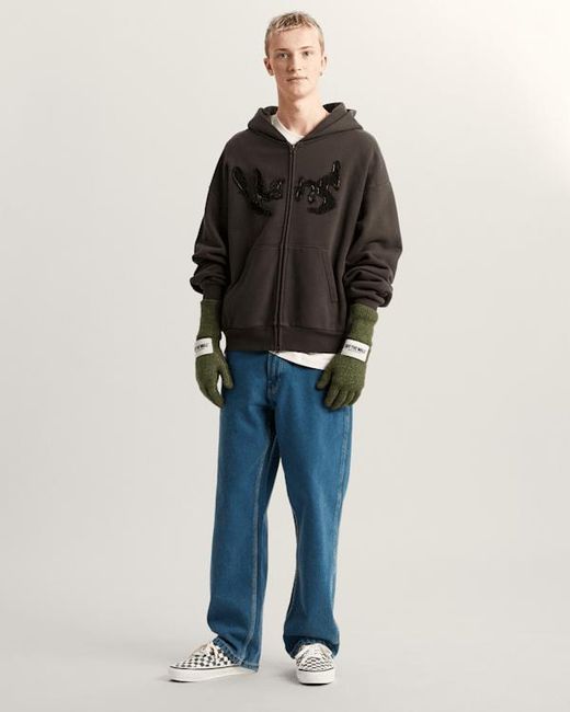 Vans Green Off The Wall Twofer Gloves for men