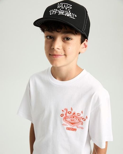 Vans Pop Trucker Pet Voor Kinderenunisex, Grootte in het Black