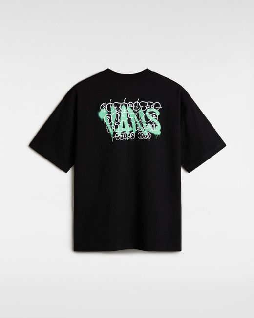 Vans Factory Spray Loose Fit T-Shirt () Herren, Größe in Black für Herren