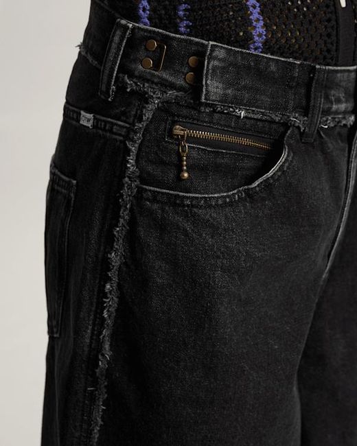 Vans Black Otw Five Pocket Denim Short for men