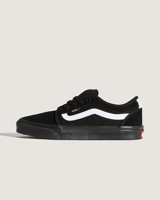 Vans Black Chukka Low Sidestripe Shoes for men