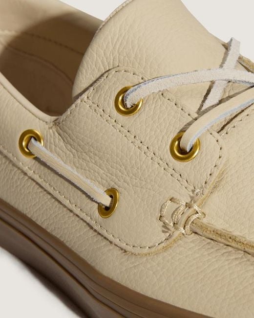 Vans Natural 2-Eyelet Boat Shoes for men