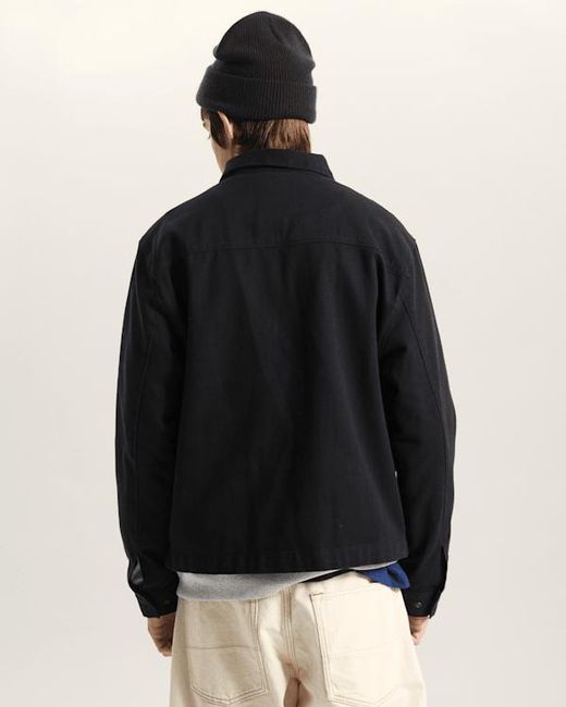 Vans Blue Mcavoy Zip Station Jacket for men