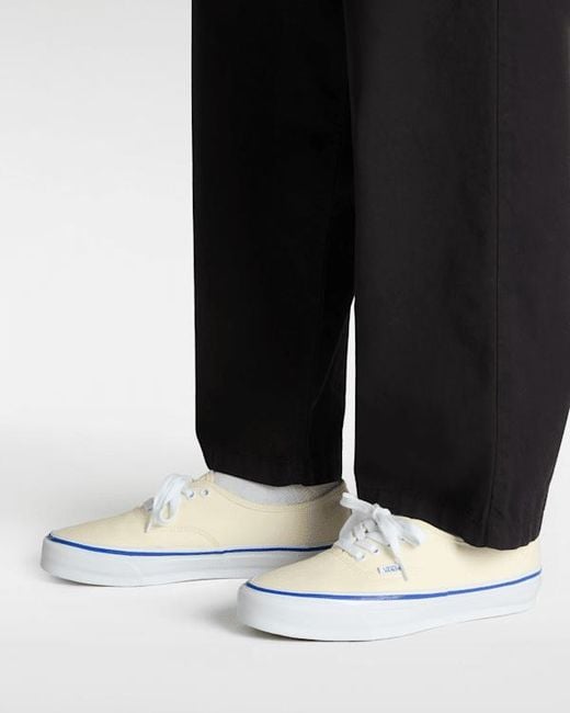 Vans White Premium Authentic 44 Shoes for men