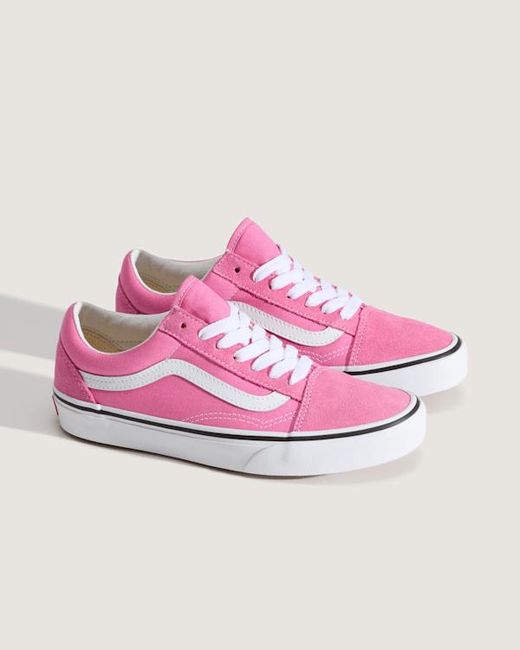 Vans Pink Old Skool Shoes for men