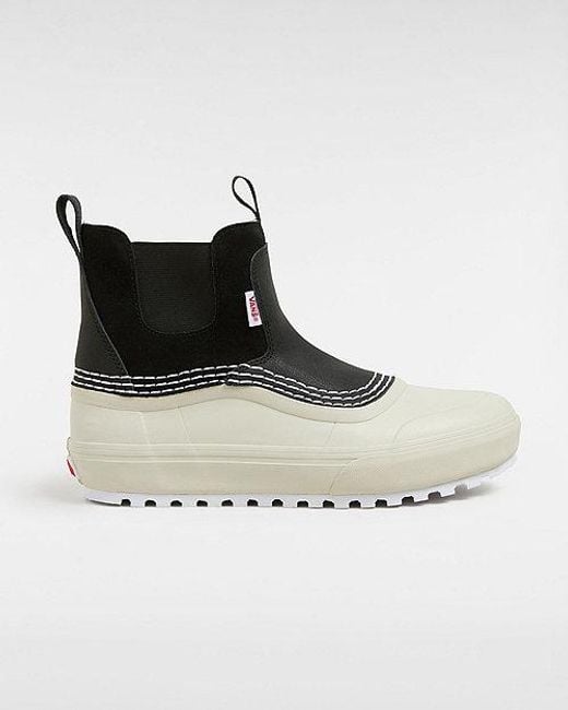 Vans Black Mte Standard Mid Chelsea X Benny Urban Waterproof Boots (Marshmallow/Bla)