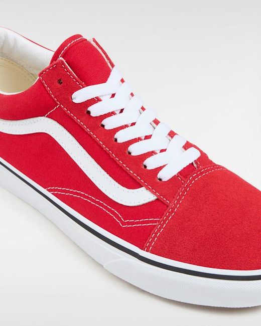 Vans Red Old Skool Shoes for men