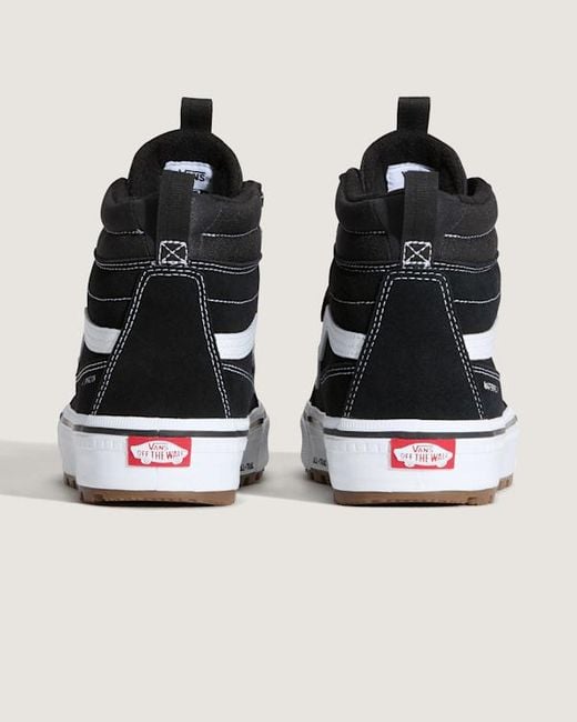 Vans White Sk8-Hi Waterproof Insulated Shoes for men