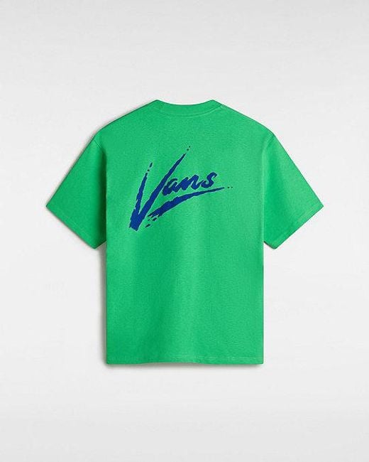 Vans Green Dettori Loose Fit T-shirt for men