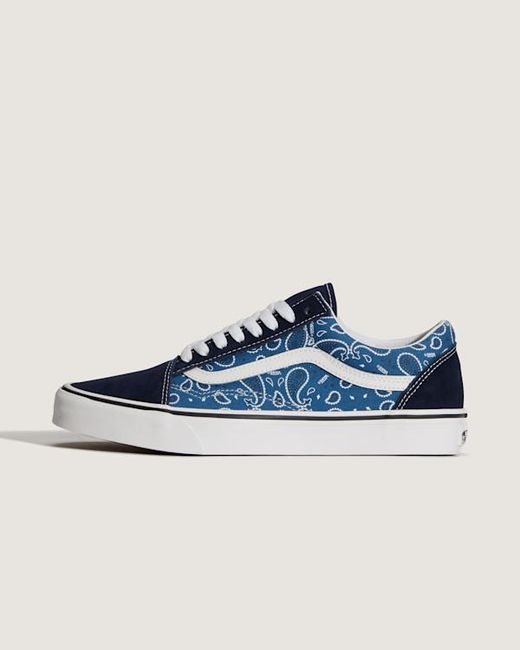 Vans Blue Old Skool Shoes for men