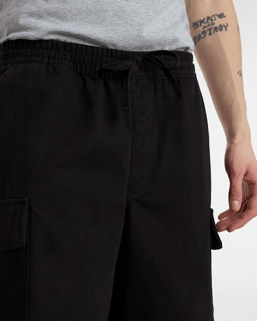 Vans Black Range Cargo Shorts for men