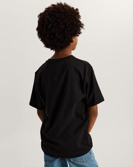 Vans Black Kids Boom Rascal T-Shirt (8-14 Years)