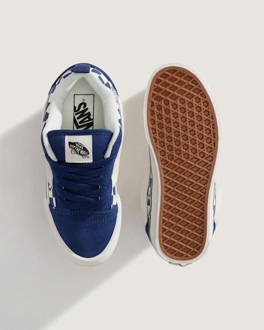 Vans Blue Youth Knu Skool Shoes (8-14 Years)