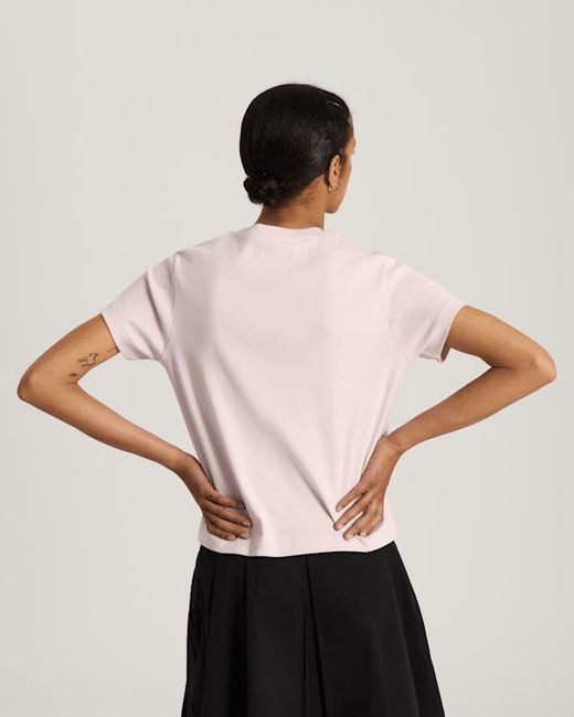 Vans Pink Cameron Ss Tee Pale Petal