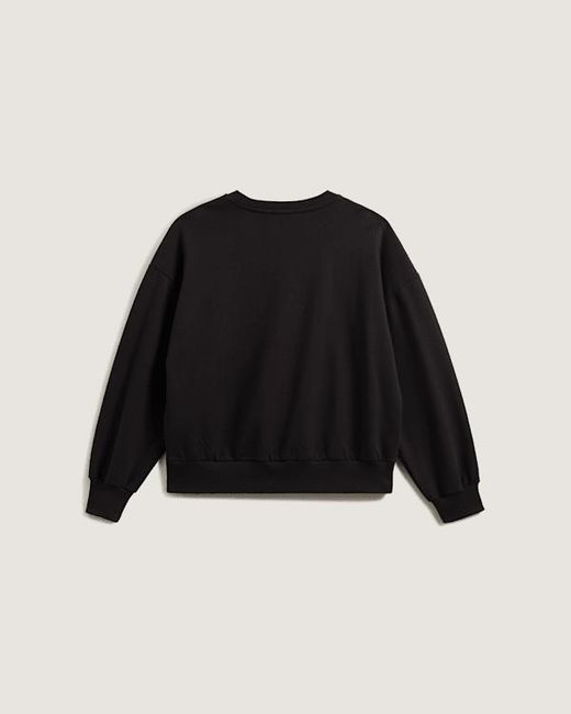 Vans Leopard Oval Sweater Met Ronde Hals, Vrouw, Grootte in het Black